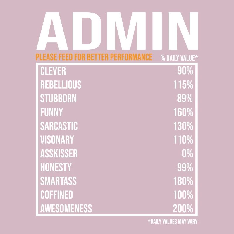 Admin Daily Funny Admin