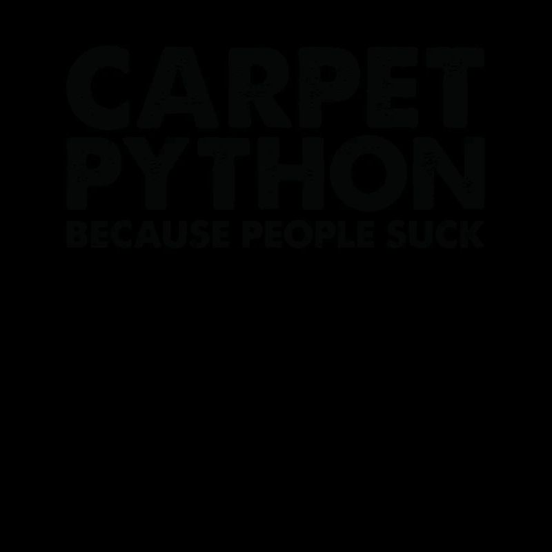 Leute Saugen Teppich-Python-Schlange