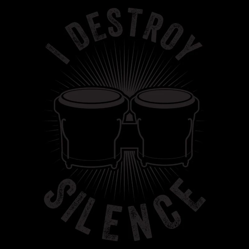 Silent Destroy - Vintage Bongo Drums