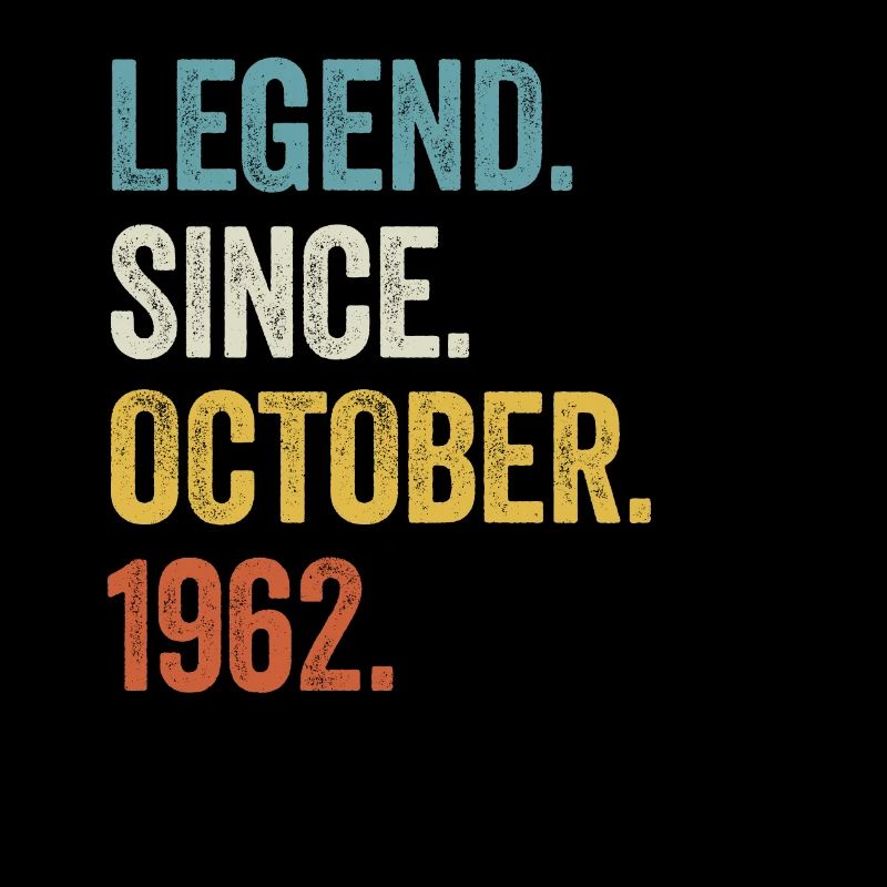 Légende Depuis octobre 1962 60e anniversaire