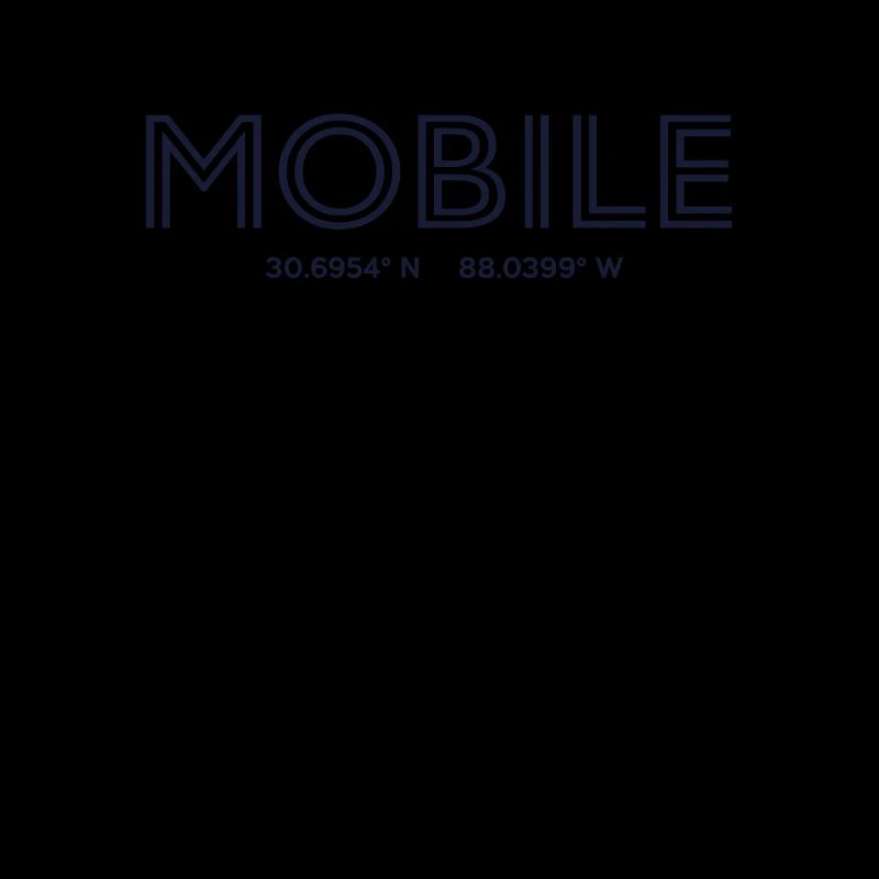 USA City Coordinates - Mobile