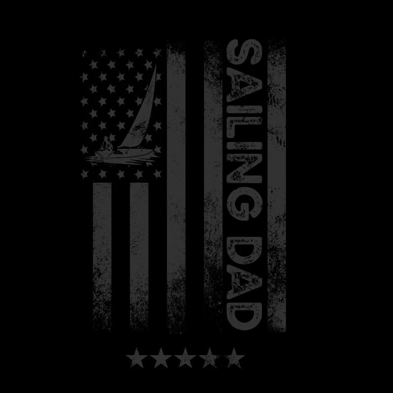 U.S. Flag - Sailing Dad