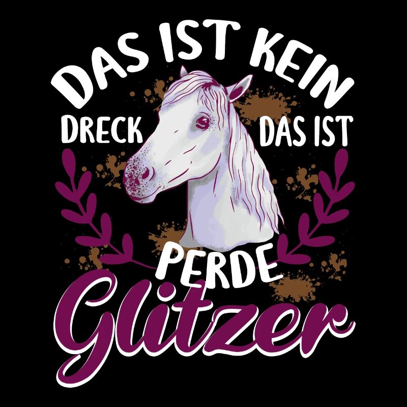 Pferd Reiterin Das ist kein Dreck