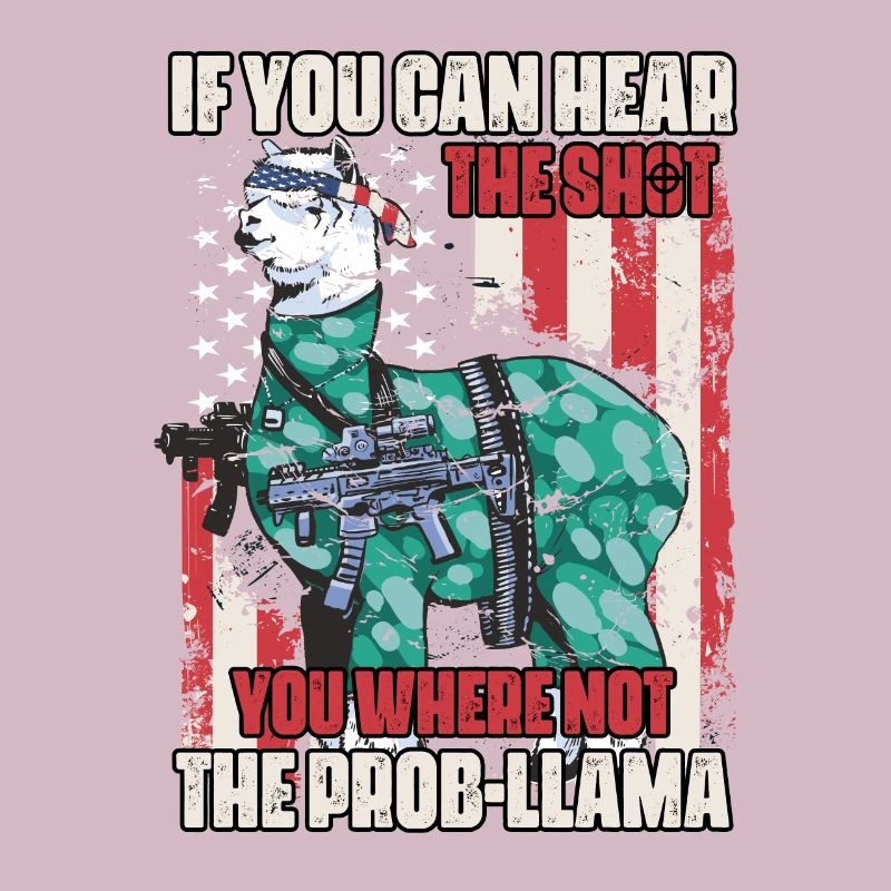 LLambo Alpaca Llama Funny NO PROB-LLAMA