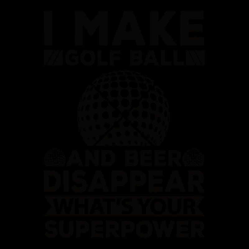 Golf Beer Tee Golf Ball Golfer Drink