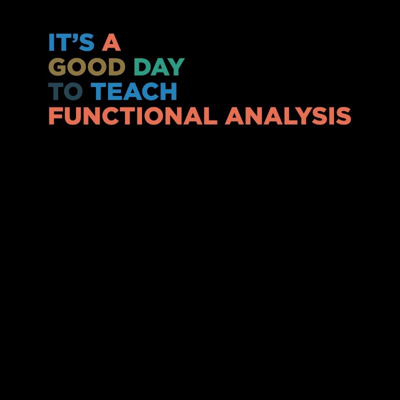 Teaching functional analysis teachers