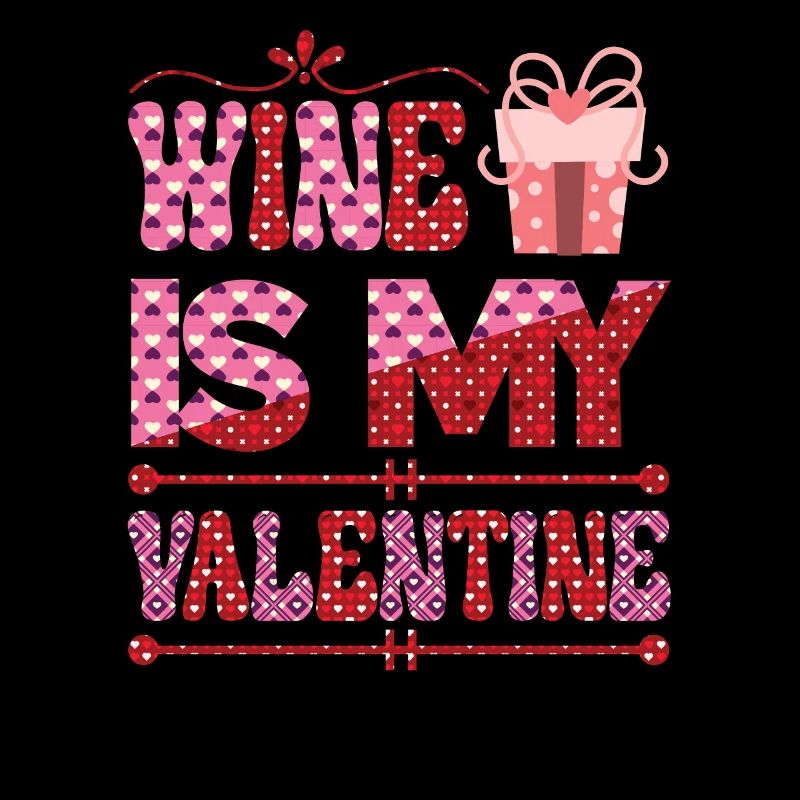 Couples Women Wine Valentine's Day