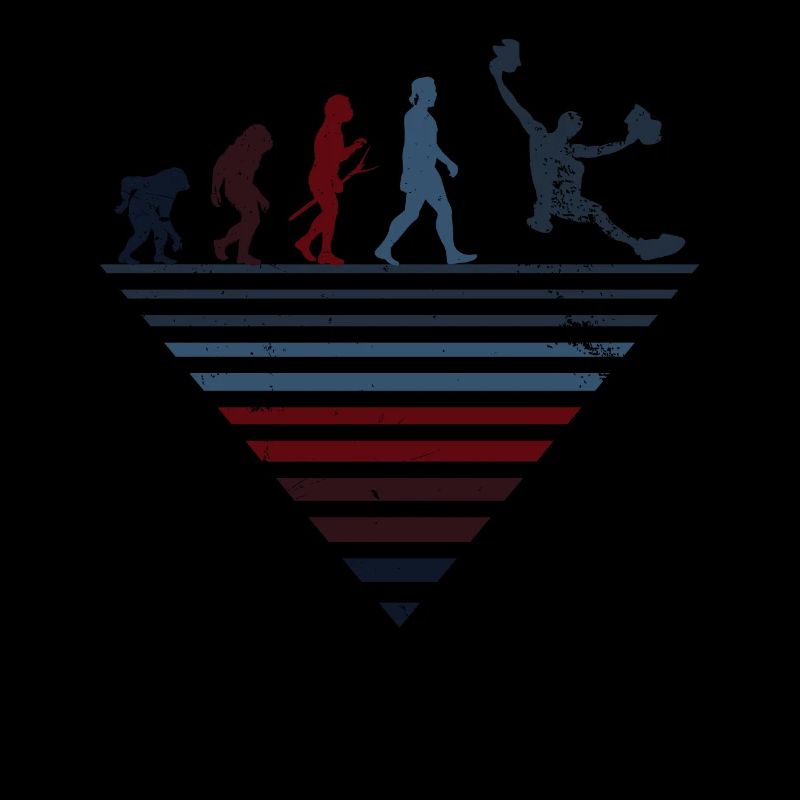 Evolution humaine - Bloc vintage