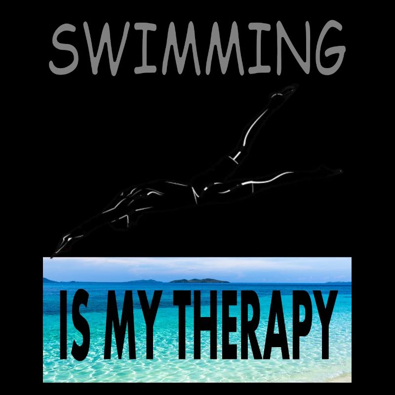 swim float saying diving gift idea