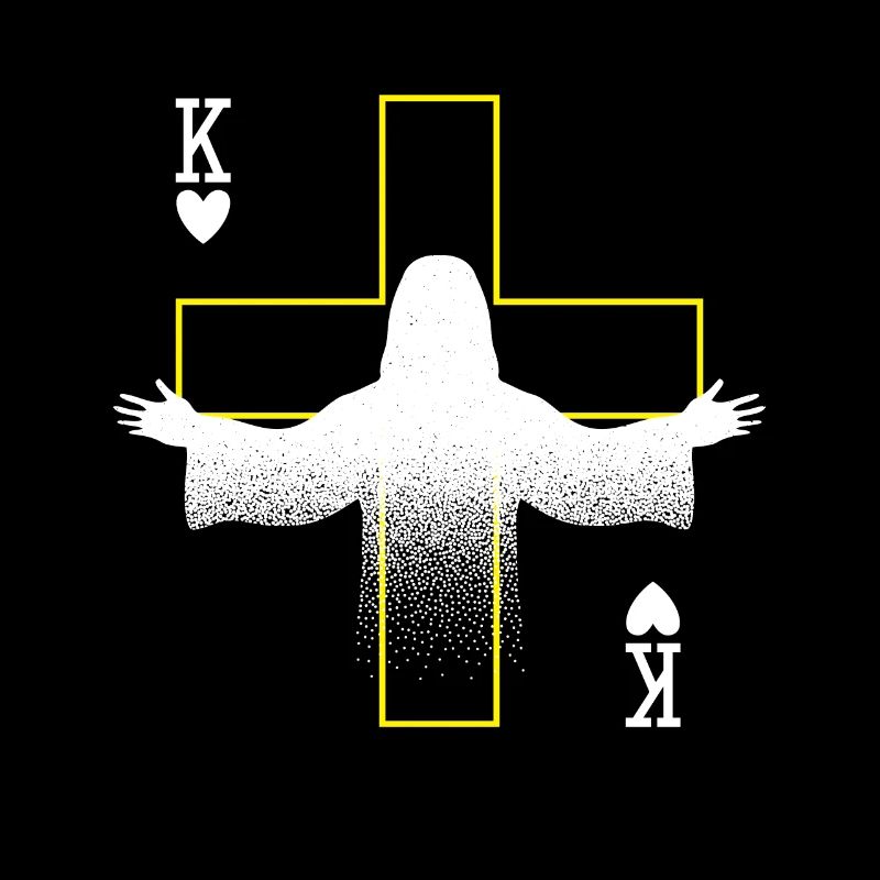 Écriture chrétienne religieuse Jésus-Christ est