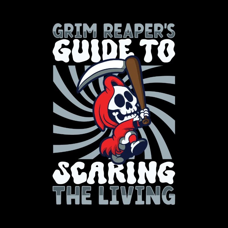 Funny Grim Reaper Lover Halloween Horror