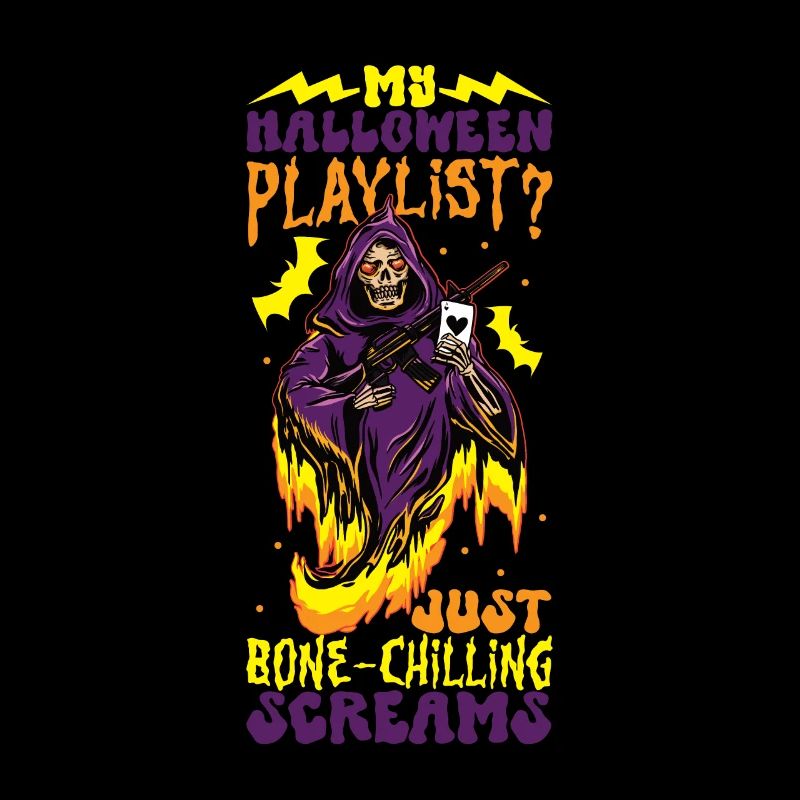 Funny Grim Reaper Lover Halloween Horror