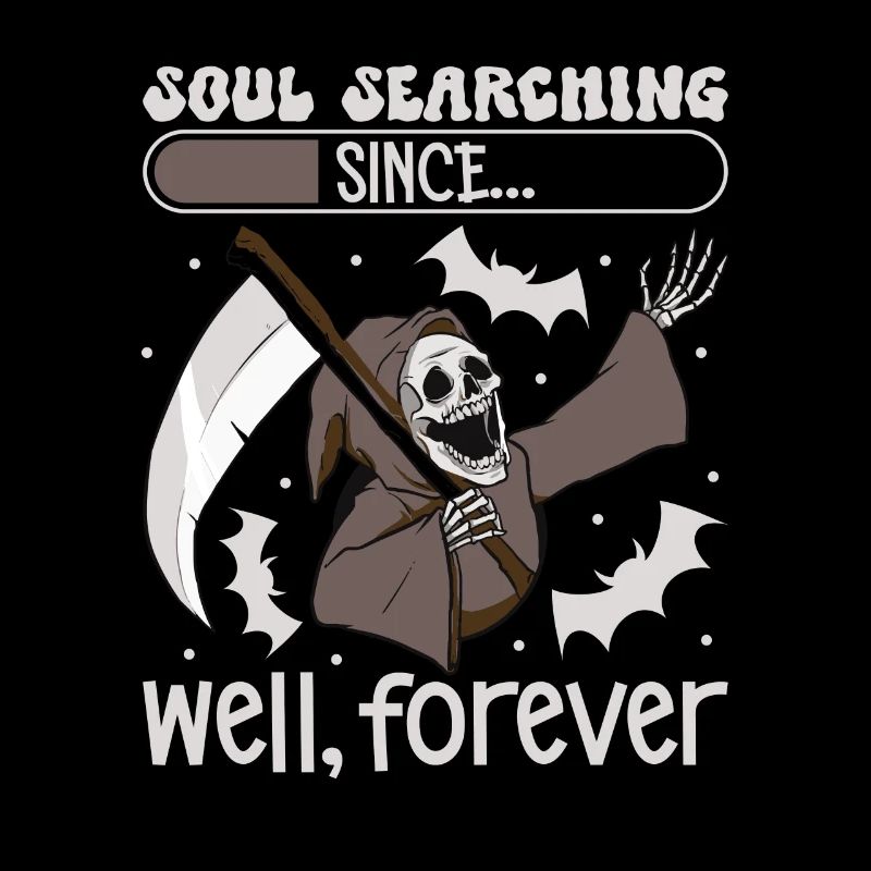 Funny Grim Reaper Lover Halloween Horror