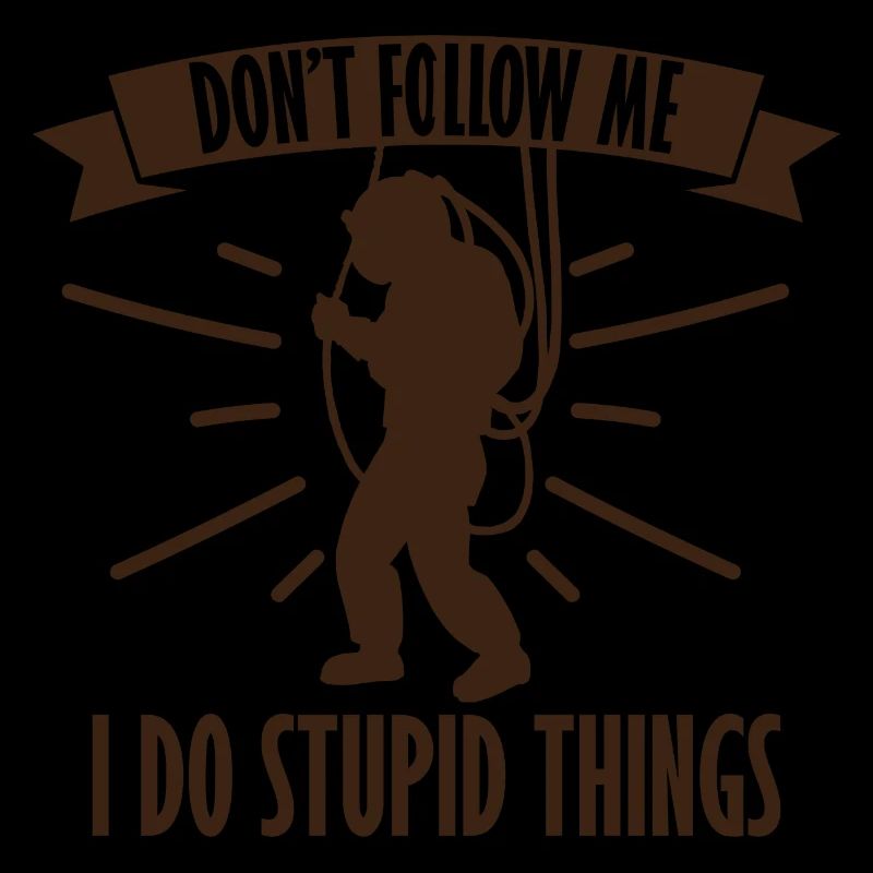 Divers do stupid things