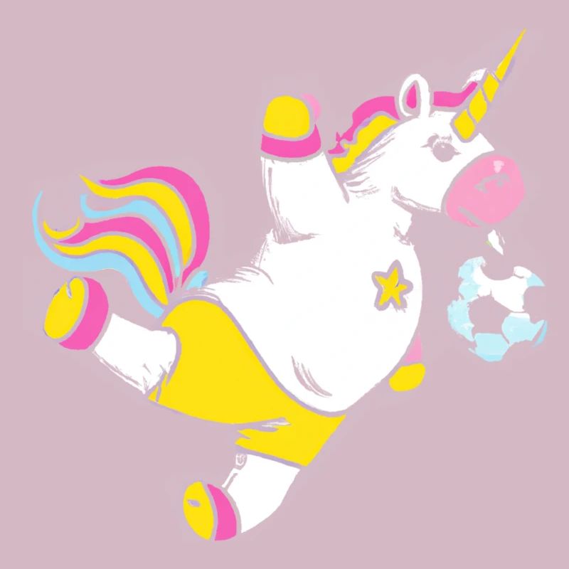 Fußball Einhorn Mädchen