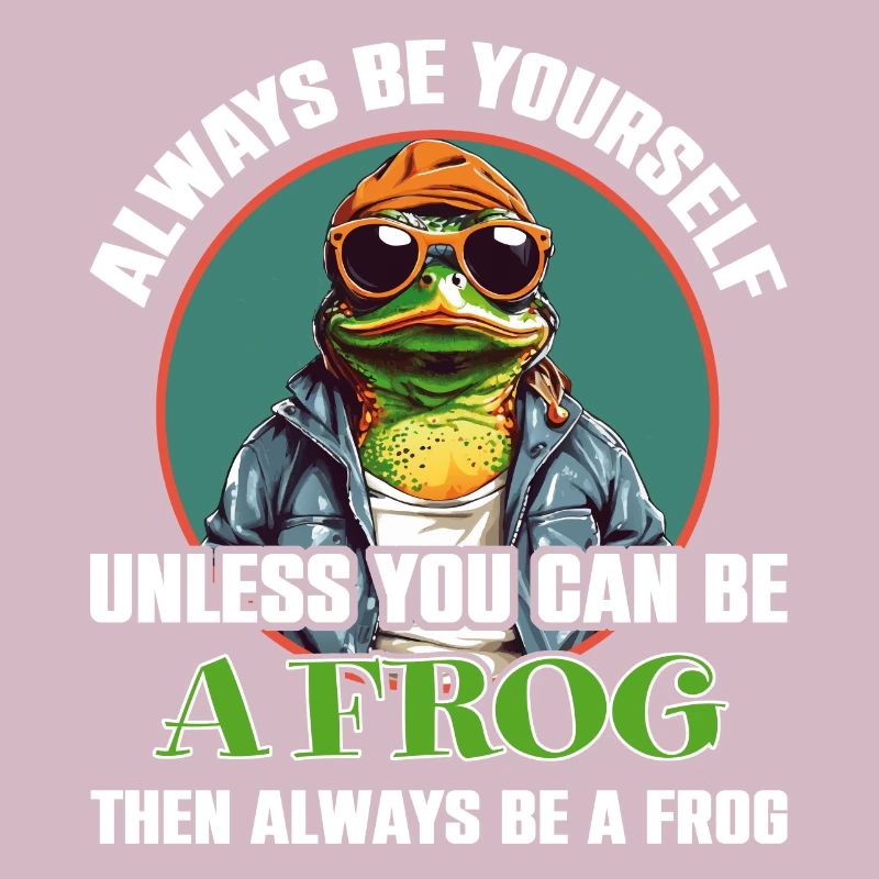Sei Du selbst oder sei ein Frosch