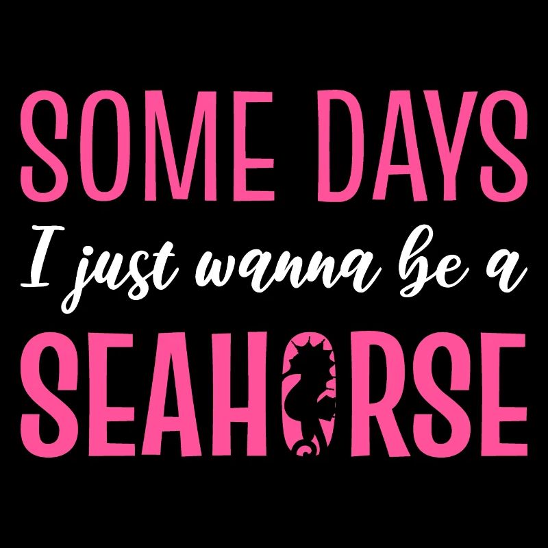Ein Seepferdchen sein Introvertiert Geschenk