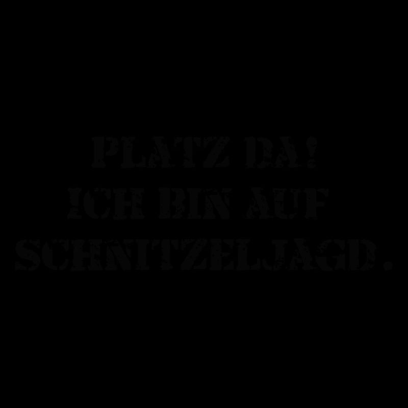 Platz da! Ich bin auf Schnitzeljagd.