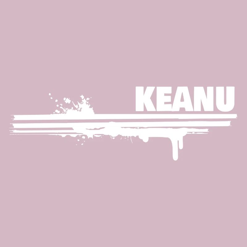 Farbklecks Keanu