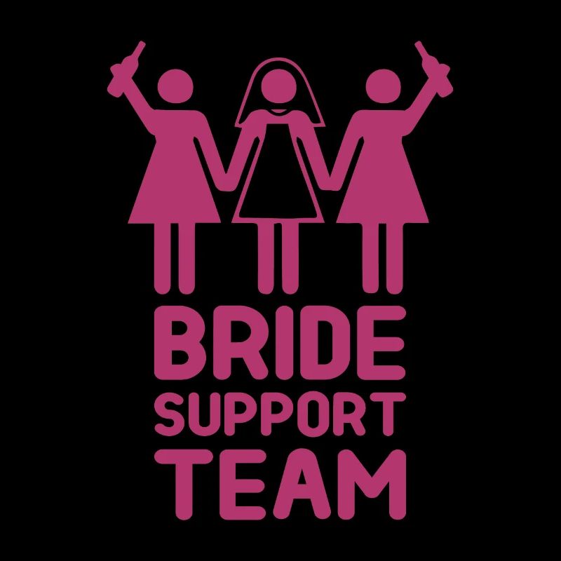 Bride support team cadeau mariage
