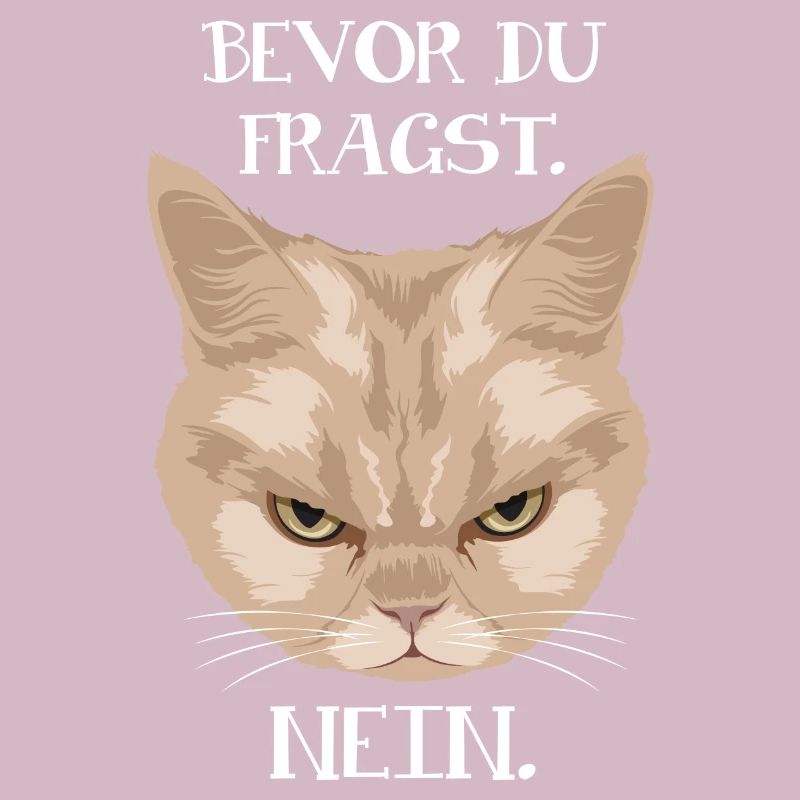Grumpy Cat - Bevor du fragst_Nein (Katze)