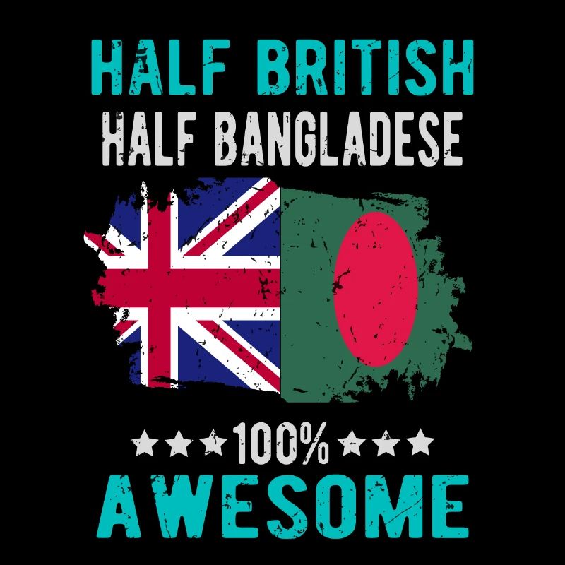 Moitié britannique moitié bangladais