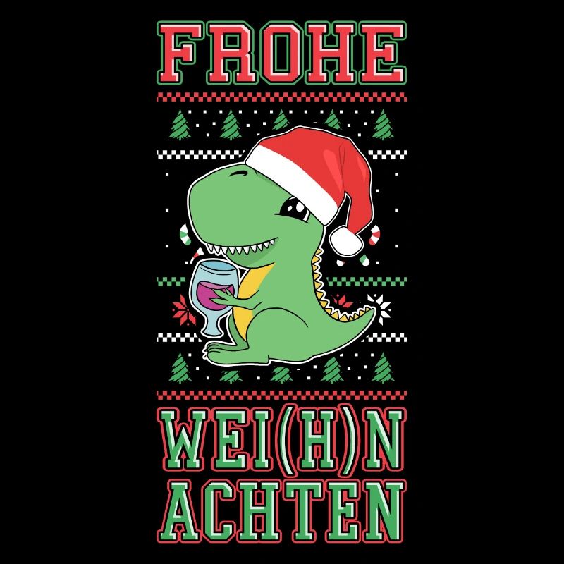 Dino Wine Joyeux Noël Noël drôle