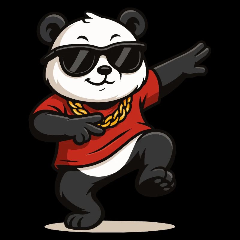 Panda Comic Dance