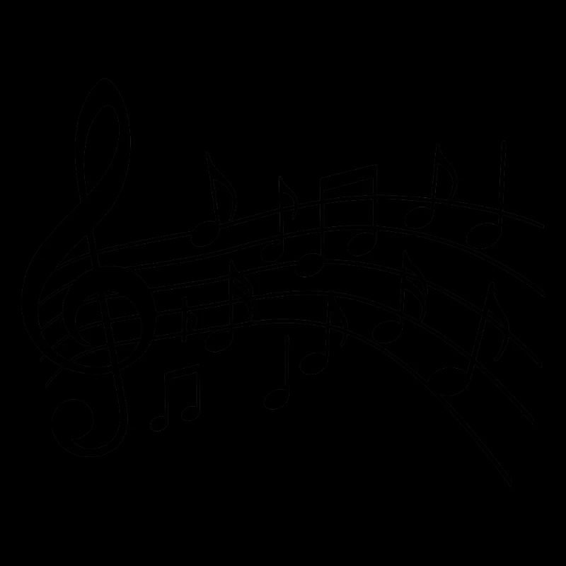 Notes de Musique Variante 2 Noir