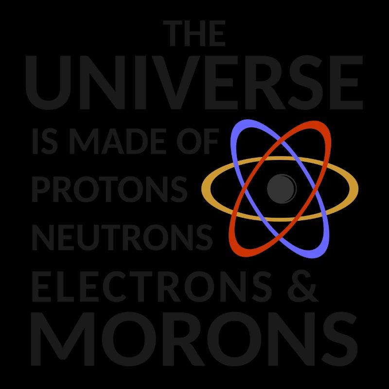 L'univers est constitué d'électrons neutrons protons