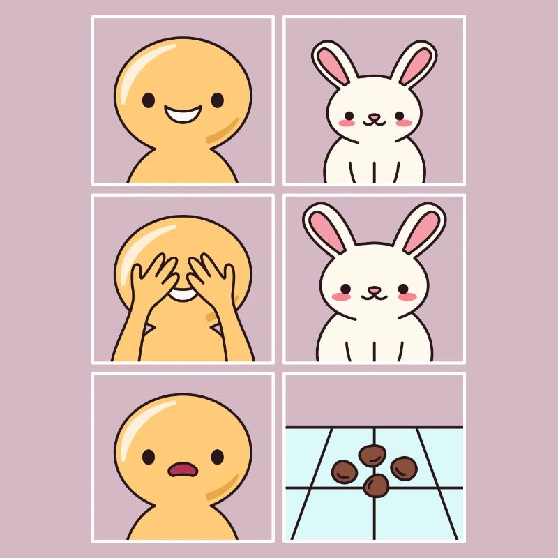 Conception de caca de lapin pour les gardiens de lapins