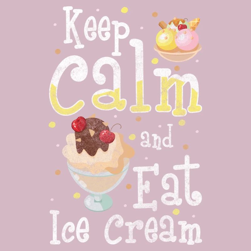 Softeis Kugel Strand Creme