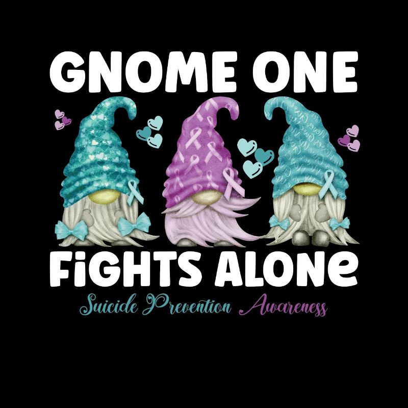 Gnome One Fights Suicide Prevention