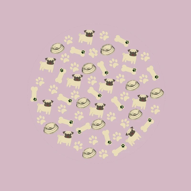 Pug Pattern - Pug Lovers Apparel