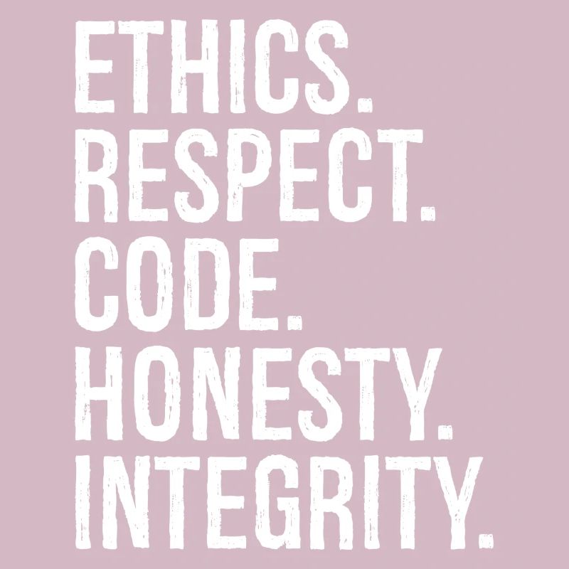 Éthique Respect Code Honnêteté Intégrité