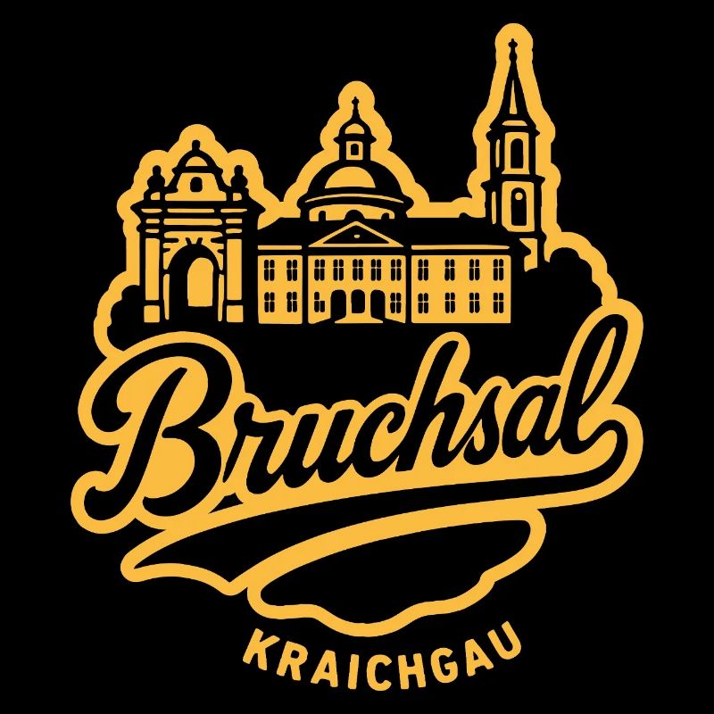 Bruchsal Kraichgau Illustration Design