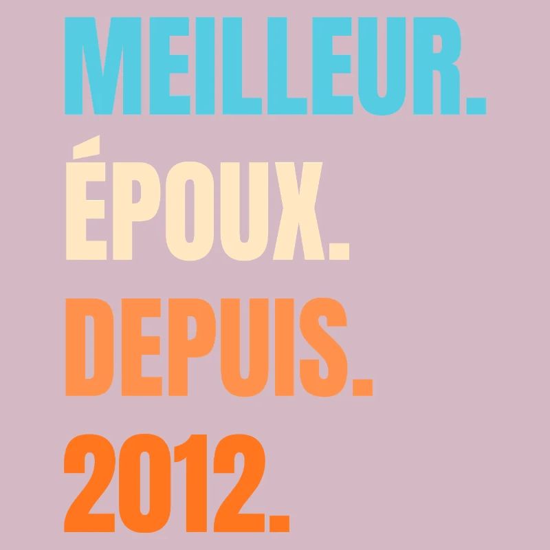 Bester Ehemann seit 2012 Geschenk-Ehemann