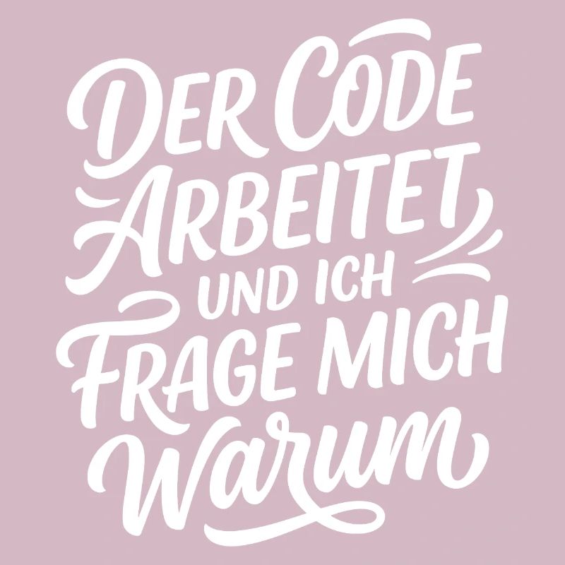 Coder arbeitet Spruch Humor Programmierer
