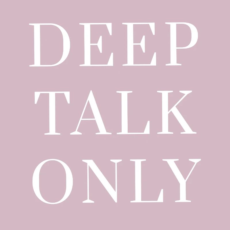 Deep Talk Only – Conception minimale de citations introverties