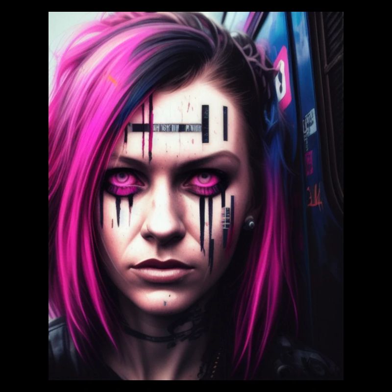 Einzigartige Graffiti Art