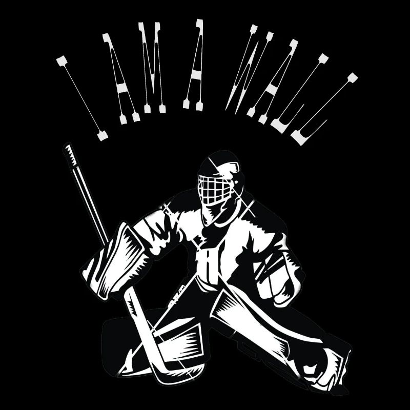 Goalie Eishockeyspielen Eishockeyspieler Geschenk