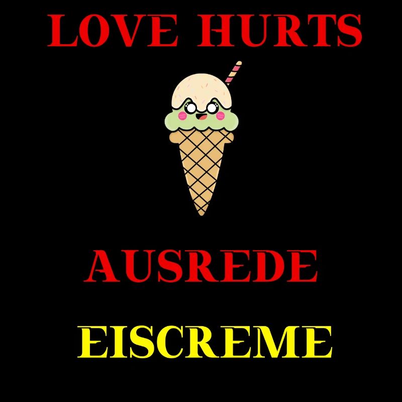 Eis Eiscreme Eistüte Geschenkidee lustig Trennung