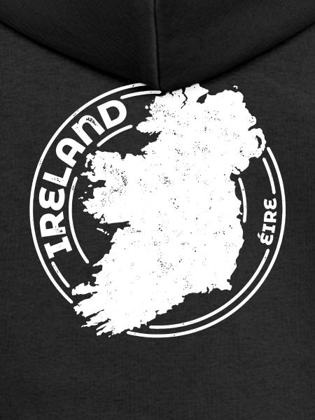 Ireland | Irish Map | Island Outline Stamp Design