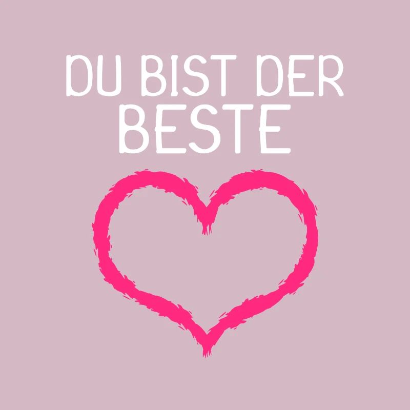 Du bist der Beste Herz Geschenk