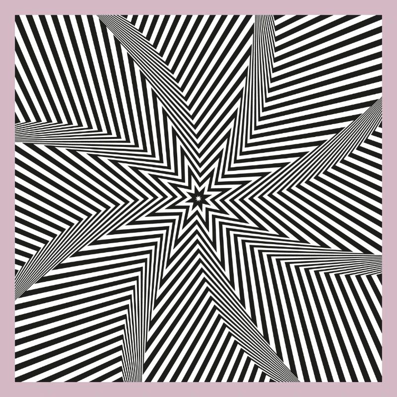 Starburst optisches Labyrinth
