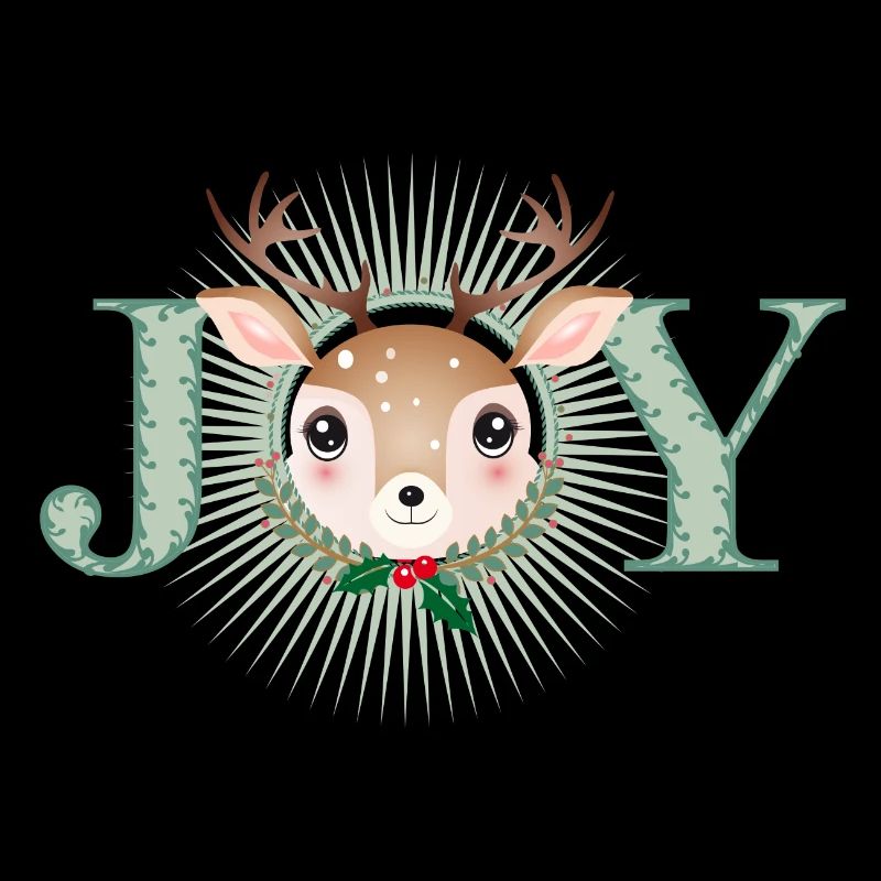niedlicher kleiner Hirsch im Joy Rahmen