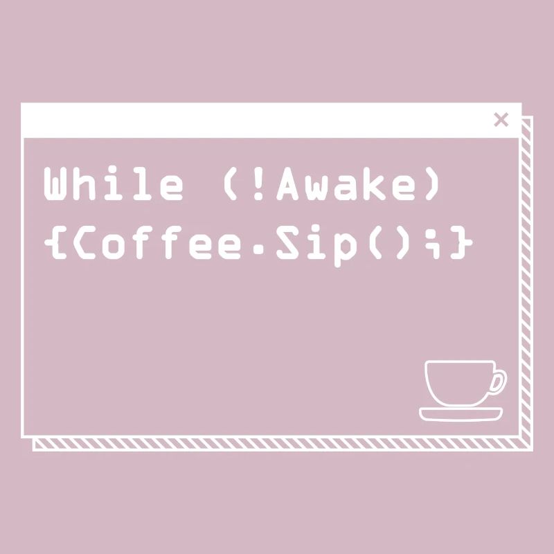 Aus Kaffee Code generieren Programmierer