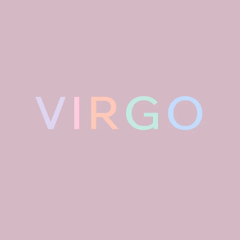 Pastel Virgo Gradient Typeface
