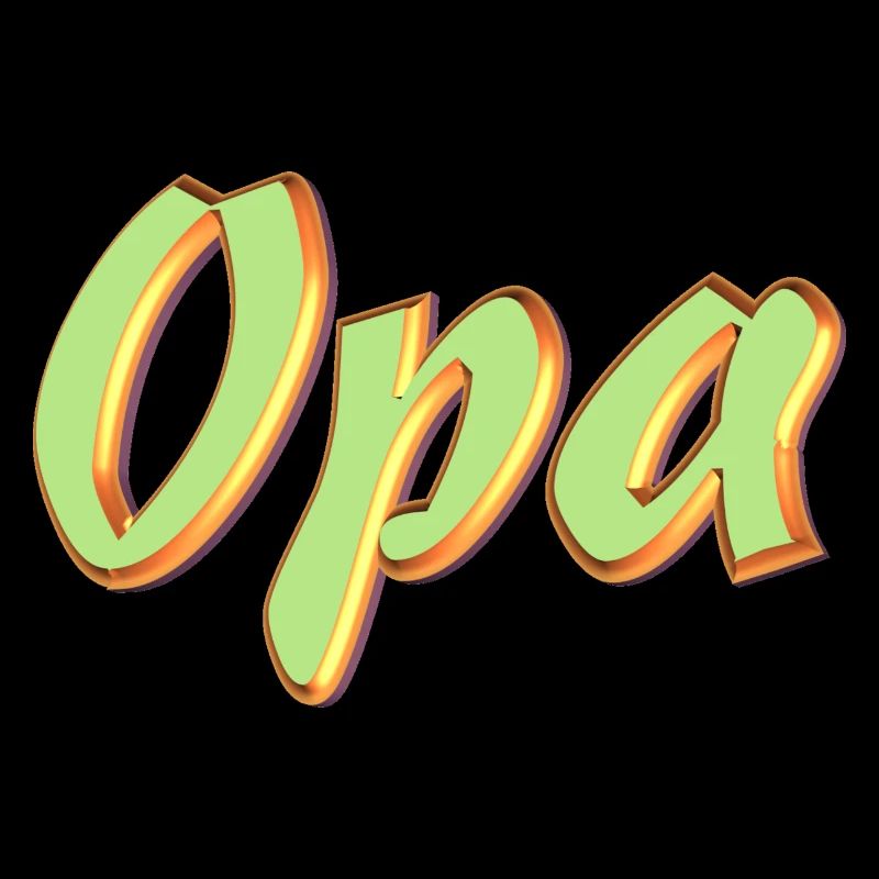 Kosename Opa 3D Style