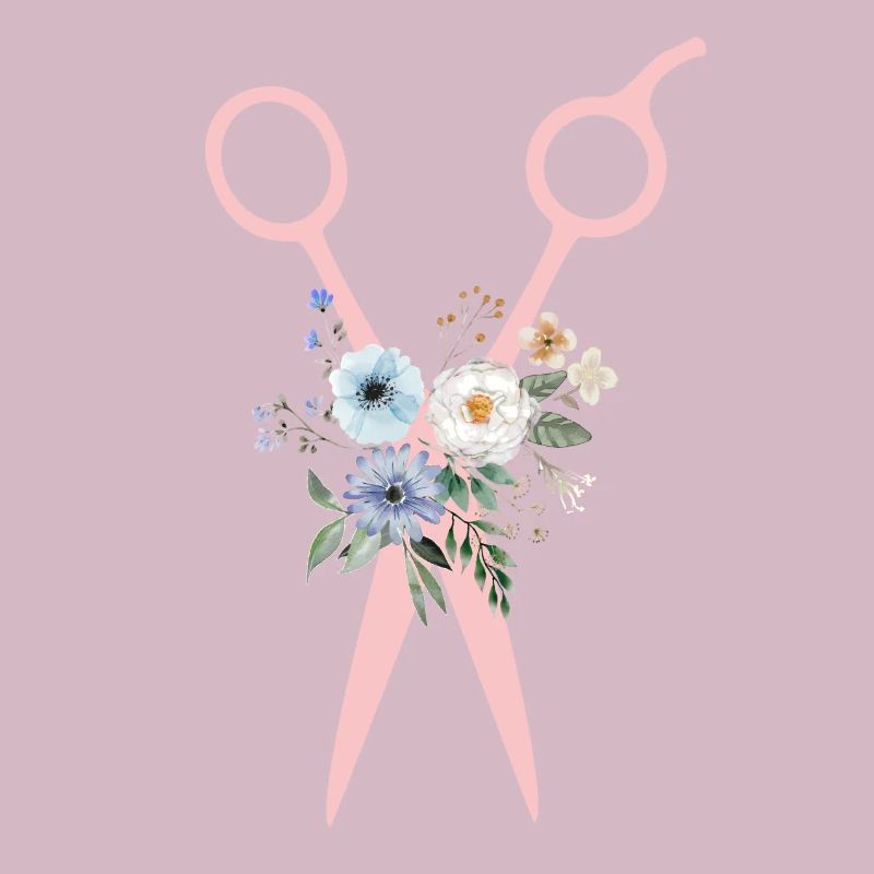 Ciseaux Fleurs